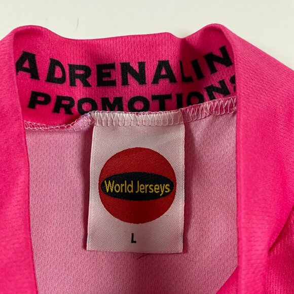 Endless Summer World Cycling Jersey Bib Large Pink Bruce Brown Surf Surfing - Picture 6 of 11